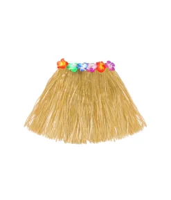Natural Short Hula Skirt 40cm
