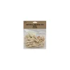 Natural Wooden Pegs 25x3mm