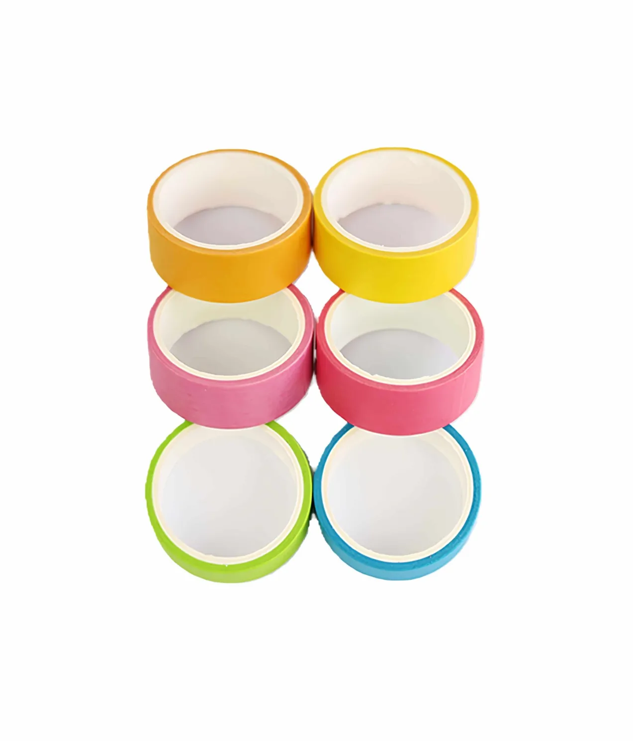 Neon Colors Washi Tape 6pk