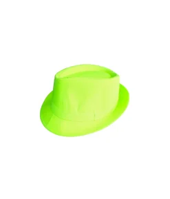 Neon Gangster Hat Green