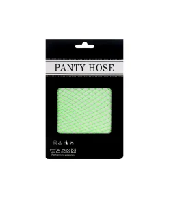 Neon Green Fishnet Stockings