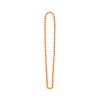 Neon Orange Beads Necklace