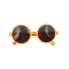 Neon Orange Party Glasses