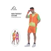 Neon Orange Tracksuit Costume