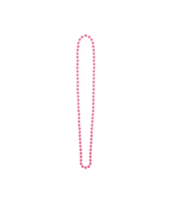 Neon Pink Beads Necklace