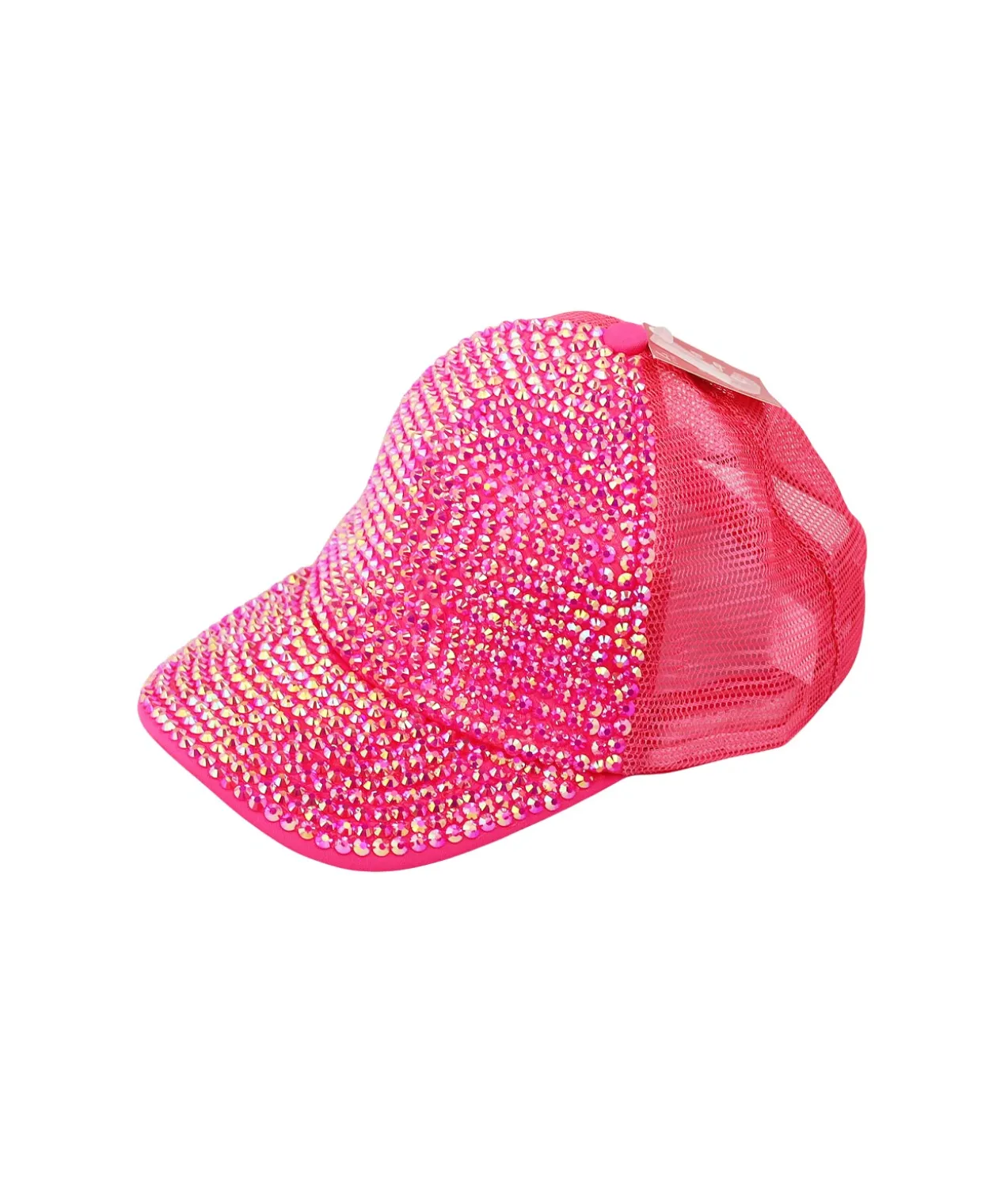 Neon Pink Spot Drill Cap