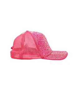 Neon Pink Spot Drill Cap