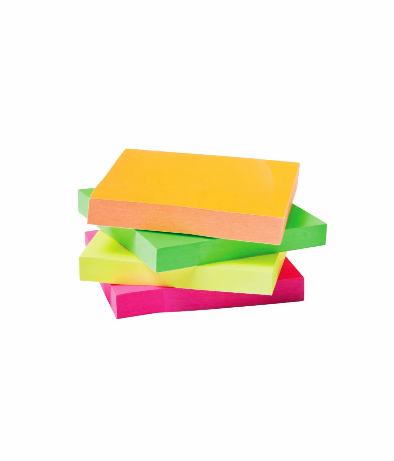 Neon Stick It Notes Assorted 100pc