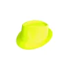 Neon Yellow Gangster Hat
