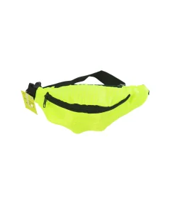 Neon Yellow Sequin Waist Bag