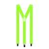 Neon Yellow Suspenders