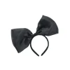 Net Black Bow Headband 30cm