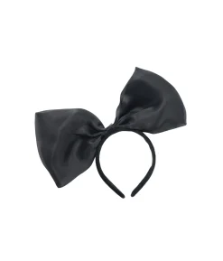 Net Black Bow Headband 30cm