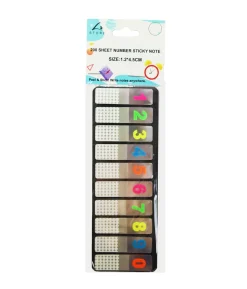 Number Sticky Notes 200 sheets 1.2 x 4.5cm