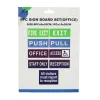 Office Sign Board Set 9pc