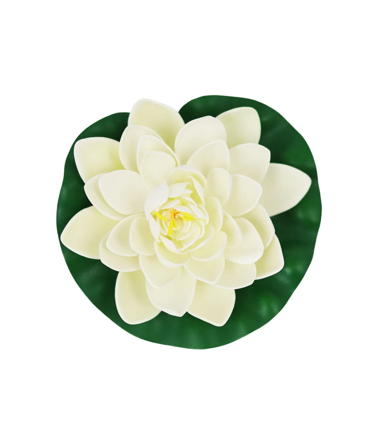 Off White Floating Water Lily 18cm