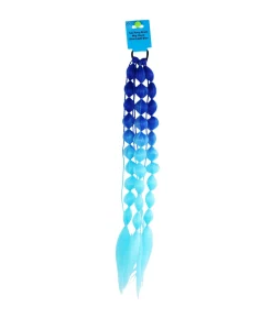 Ombre Blue Party Braid Wig 55cm