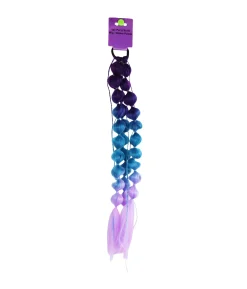 Ombre Purple Party Braid Wig 55cm