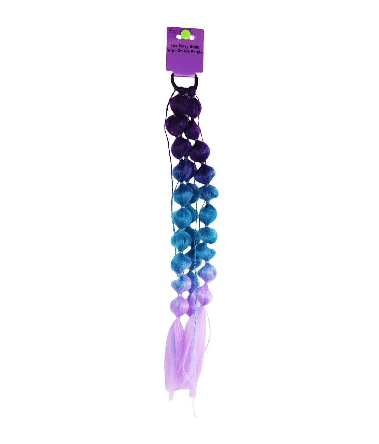 Ombre Purple Party Braid Wig 55cm
