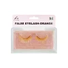 Orange False Eyelashes
