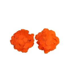 Orange Flower Bra