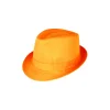 Orange Neon Fedora