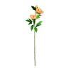 Orange Peony Flower Stem 82cm