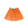 Orange Short Hula Skirt 40cm