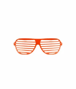 Orange Shutter Shade Glasses