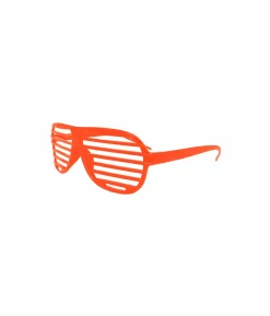 Orange Shutter Shade Glasses
