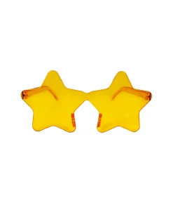 Orange Star Shape Glasses