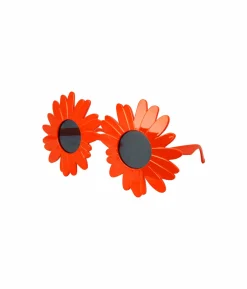 Orange Sunflower Party Glasses