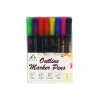Outline Marker Pens 1×13.2cm 8 Colors