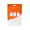 5 Oval Hooks +6 Adhesive