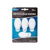 Oval Removable Hooks 3pk