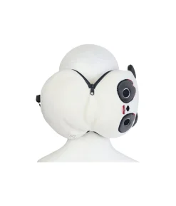 Panda Ear Cups Travel Pillow with Eye Mask