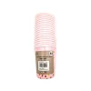Paper Cups Pink With Gold Dot 9oz x 20pc