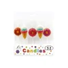Party Donut Candles 5pk