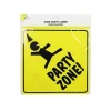 Party Zone Sign 25x25cm