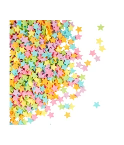 Pasel Star Shape Sprinkles 75g
