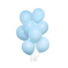 Pastel Blue Latex Balloons 12inch 20pk