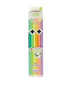 Pastel Color Design 2B Black Pencil 12pc