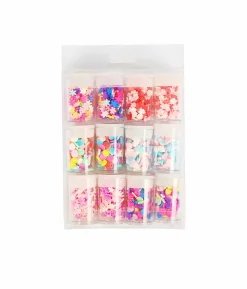 Pastel DIY Bead Ornament 12pc