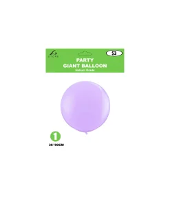 Pastel Purple Latex Balloon 36inch 1pc