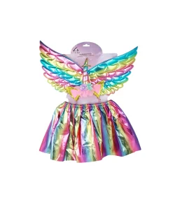 Pastel Rainbow Child Unicorn Set 3pc