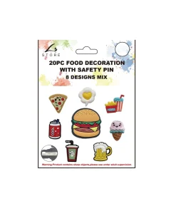 20pc Food DIY Decoration with Safety Pin