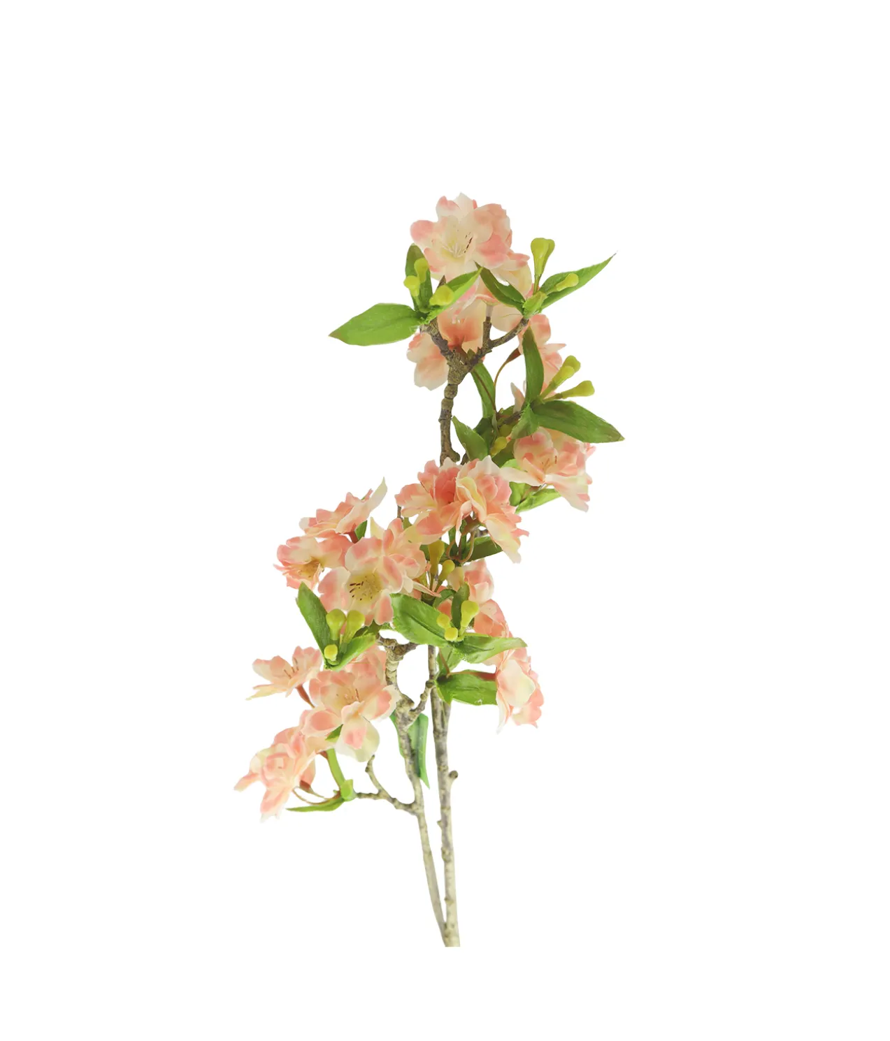 Peach Cherry Blossom Stem 85cm