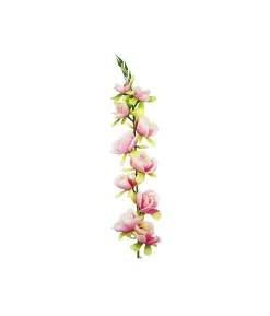 Peach Gladiolus Bush Flower Stem 77cm