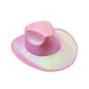 Pearl Pink LED Cowboy Hat