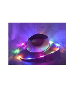 Pearl Pink LED Cowboy Hat